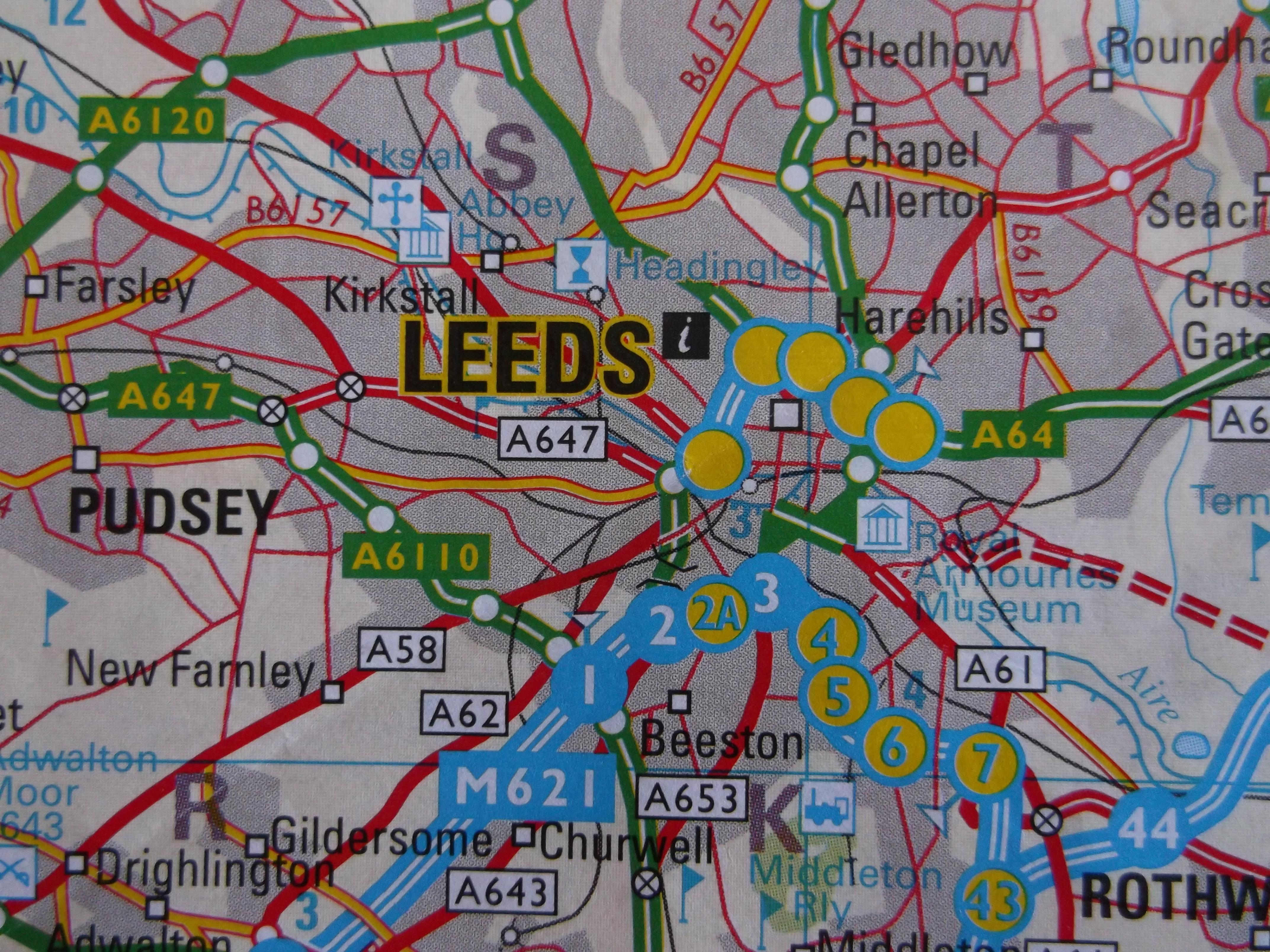 Leeds Property Map